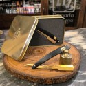 Navalha Barbear ABB "Gold & Black"