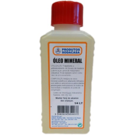 Oleo Mineral 250 ml.