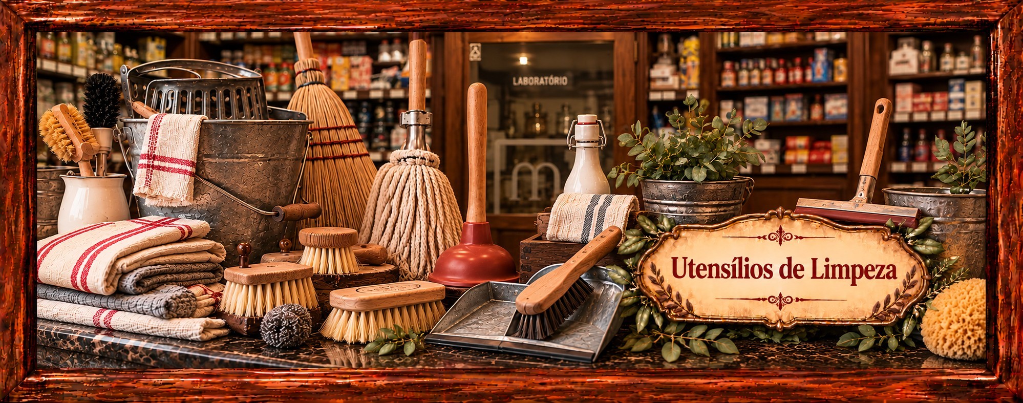 Utens&iacute;lios de Limpeza